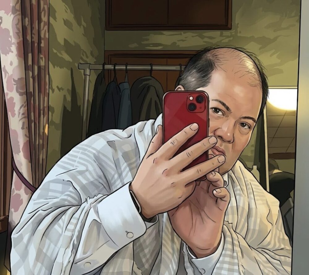 小杉竜一　髪の毛少ない